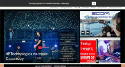 Desktop Screenshot of muzykaitechnologia.pl